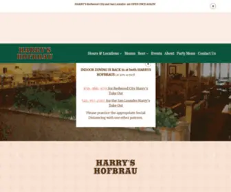 Harryshofbrau.com(Harry's Hofbrau) Screenshot