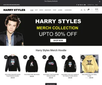 Harrystylesmerchandise.net(Harry Styles Merch) Screenshot