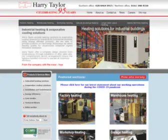 Harrytaylor.co.uk(Industrial heating and evaporative cooling services) Screenshot