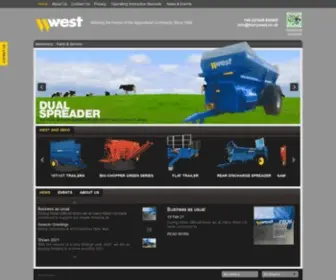 Harrywest.co.uk(Farm Machinery) Screenshot