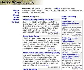 Harrywood.co.uk(Harry Wood) Screenshot