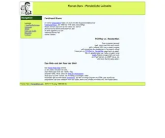 Hars.de(Florian Hars) Screenshot
