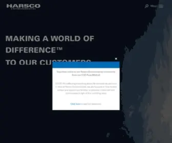 Harsco-Environmental.com(Harsco Environmental) Screenshot