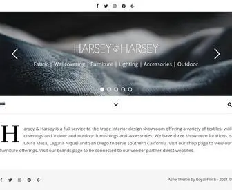 Harseyandharsey.com(Fabric) Screenshot