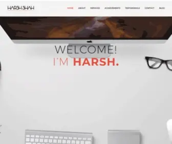 Harsh-Shah.com(Harsh Shah) Screenshot