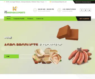 Harshidaexports.com(Harshidaexports) Screenshot