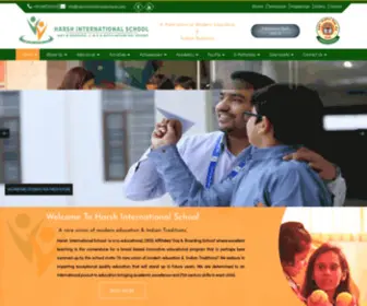 Harshinternationalschools.com(Harsh international School) Screenshot