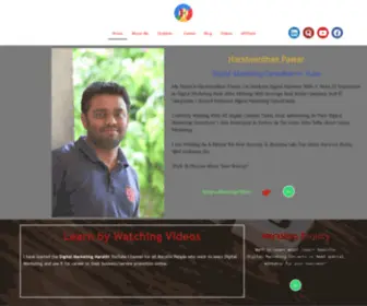 Harshvardhan.in(harshvardhan) Screenshot