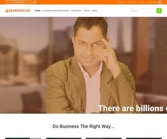 HarshZad.com(HOME) Screenshot