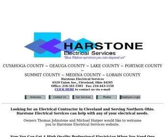 Harstone.com(Harstone Electrical Services) Screenshot