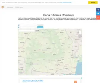 Harta.biz(Harta rutiera a Romaniei) Screenshot