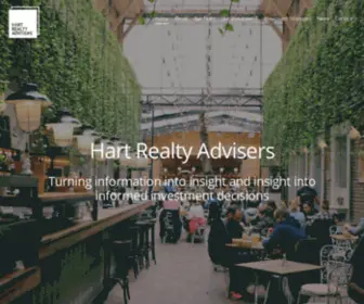 Hartadvisers.com(Hart Realty Advisers) Screenshot