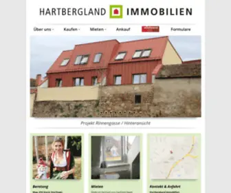 Hartbergland.at(Hartberg-LKH-Nähe) Screenshot