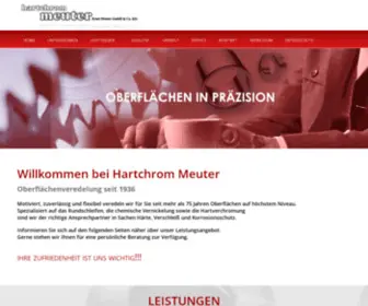 Hartchrom-Meuter.de(Ernst Meuter GmbH & Co) Screenshot