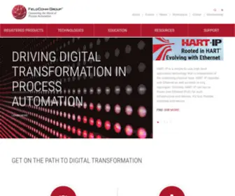 Hartcomm.org(HART Communication Protocol and Foundation) Screenshot
