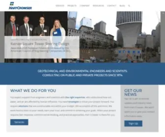 Hartcrowser.com(A division of Haley and Aldrich) Screenshot