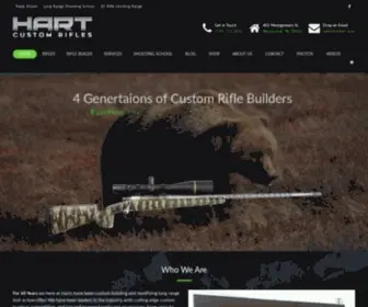 Hartcustomrifles.com(New home of the RW Hart and Son Rifles website. Hart Custom Rifles) Screenshot