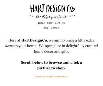 Hartdesignco.com(Hart Design Co) Screenshot