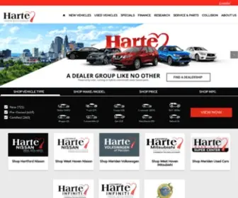 Hartecars.com(Harte auto group) Screenshot