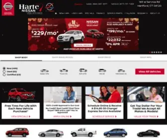 Hartenissan.com(Harte Nissan) Screenshot