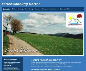 Harter-Ferienwohnung.de(Urlaub in Wolfach) Screenshot