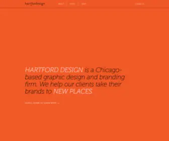 Hartfordesign.com(Graphic Design Firm) Screenshot