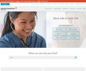 Hartfordhealthcaremedicalgroup.org(Hartford HealthCare Medical Group) Screenshot