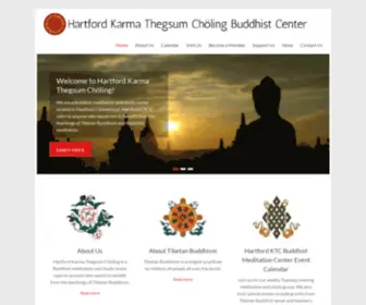 Hartfordktc.org(Hartford KTC Buddhist Center) Screenshot