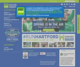 Hartfordmarathon.com(Road Races in Connecticut) Screenshot
