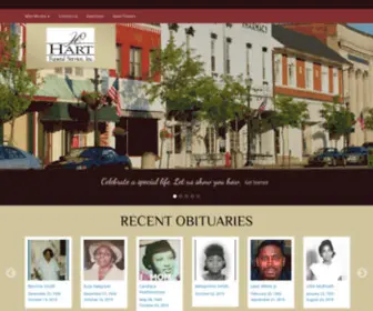 Hartfuneralservice.com(Hart Funeral Service) Screenshot