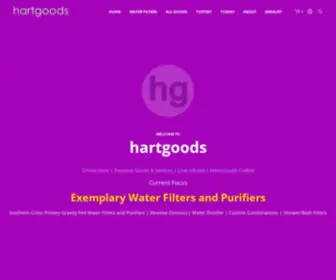 Hartgoods.com(Water Purifiers & Filters) Screenshot