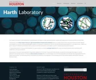 Harth-Research-Group.org(University of Houston) Screenshot