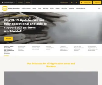 Harting.com(HARTING Technology Group) Screenshot