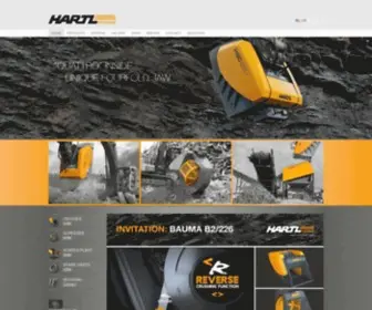 Hartl-Crusher.com(Hartl Crusher) Screenshot