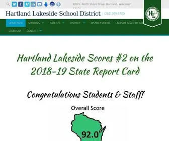 Hartlake.org(Hartland Lakeside School District) Screenshot