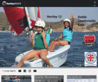 Hartleyboats.com(Hartley Boats) Screenshot