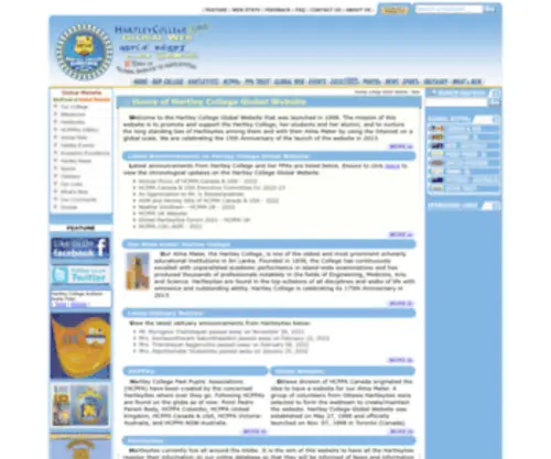 Hartleycollege.com(Home of Hartley College Global Website) Screenshot