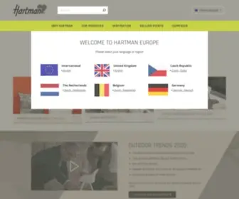 Hartman.eu(Comfort, Quality & Design) Screenshot