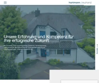 Hartmann-Treuhand.ch(Hartmann Treuhand AG) Screenshot