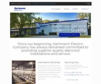 Hartmannelectric.com(Hartmann Electric) Screenshot