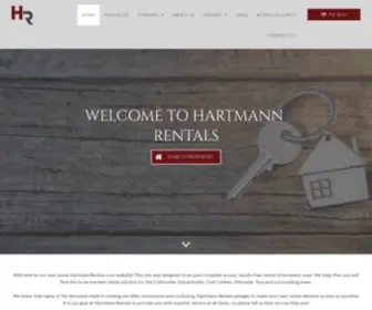 Hartmannrentals.com(Hartmann Rentals) Screenshot