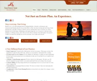 Hartneylaw.com(Estate Planning Attorney in Boulder) Screenshot