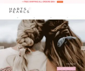 Hartsandpearls.com(Harts and Pearls) Screenshot