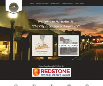 Hartsellechamber.com(Hartselle Area Chamber of Commerce) Screenshot