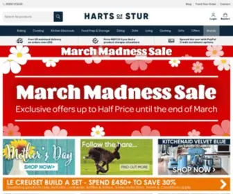 Hartsofstur.com(UK Cookshop & Kitchenware Shop) Screenshot