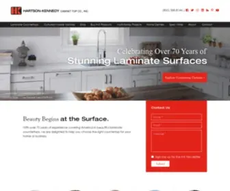 Hartson-Kennedy.com(Hartson-Kennedy Cabinet Top Co) Screenshot