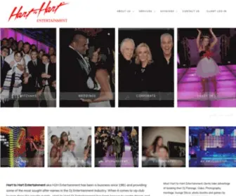 Harttohart.com(NY Entertainment & Event Services) Screenshot