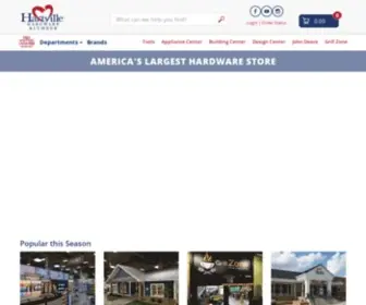 Hartvillehardware.com(America's largest hardware store) Screenshot