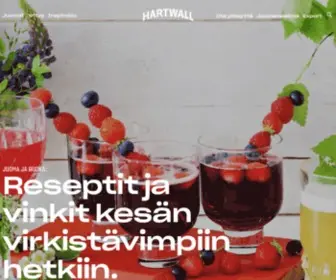 Hartwall.fi(Hartwall) Screenshot