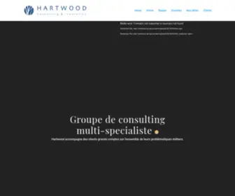 Hartwood.eu(Consulting & Innovation) Screenshot